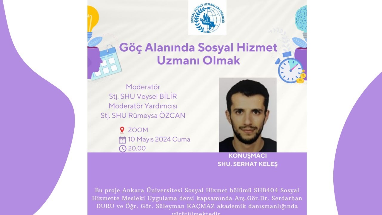 Göç Alanında Sosyal Hizmet Uzmanı Olmak-SHU Serhat KELEŞ