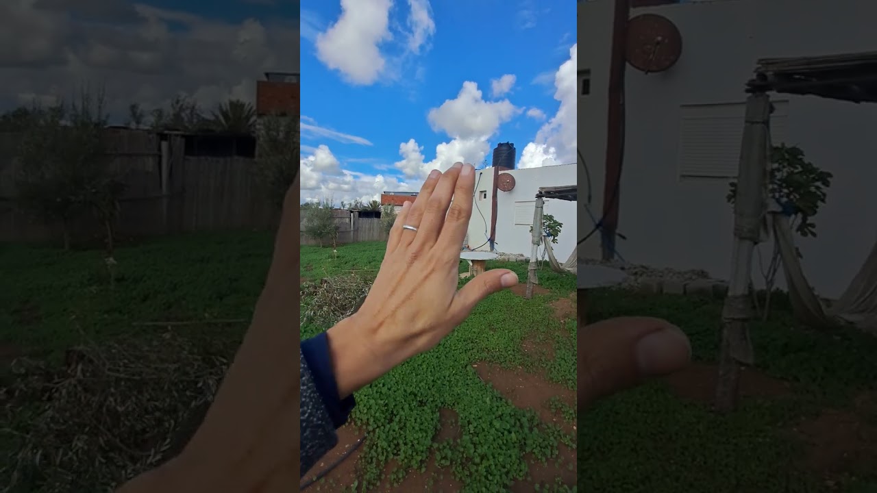 كميات الأمطار كبيرة و الحمد لله