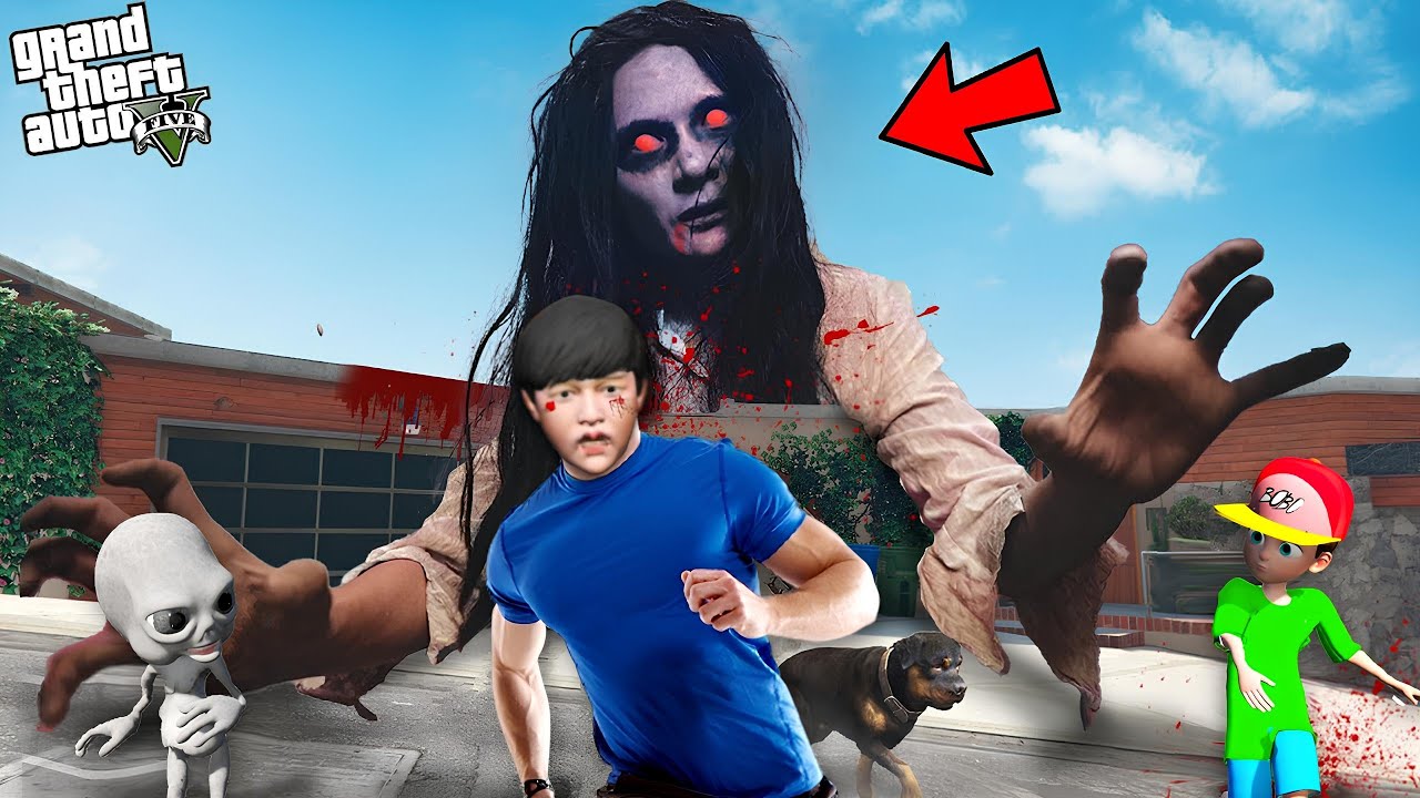 သရဲတွေက ကျွန်တော့်ကို ဖမ်းသွားခဲ့တယ် | I became a Ghost in GTA V | SMART On Live