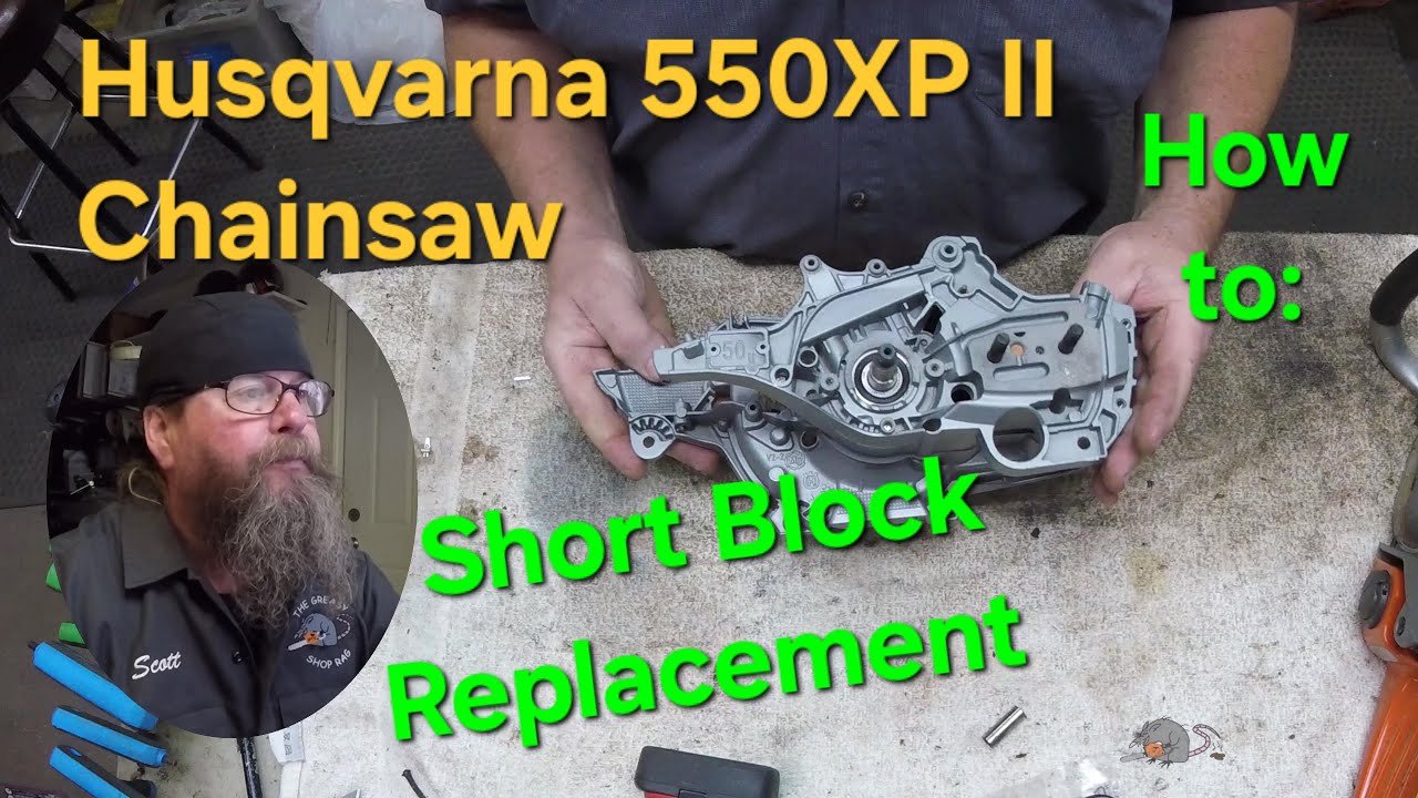 Husqvarna 550XP mark II Short Block Replacement