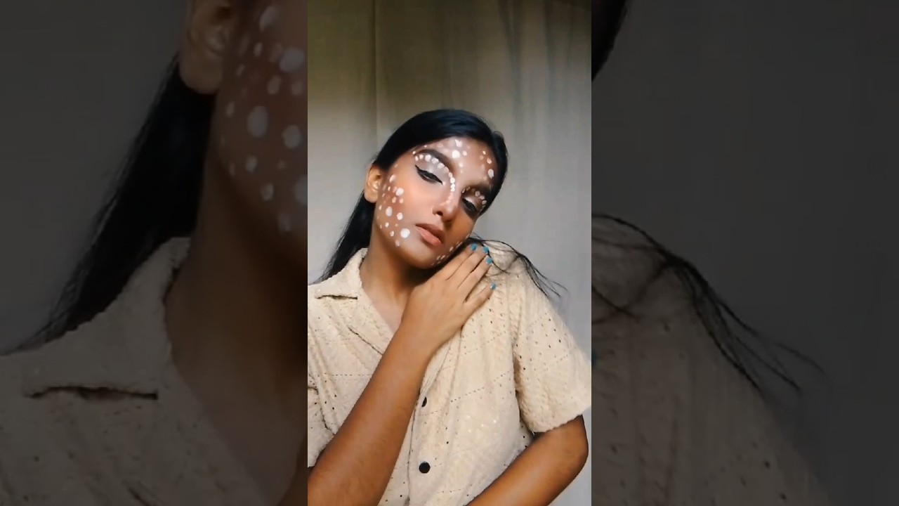 Deer makeup 🤎🦌 
