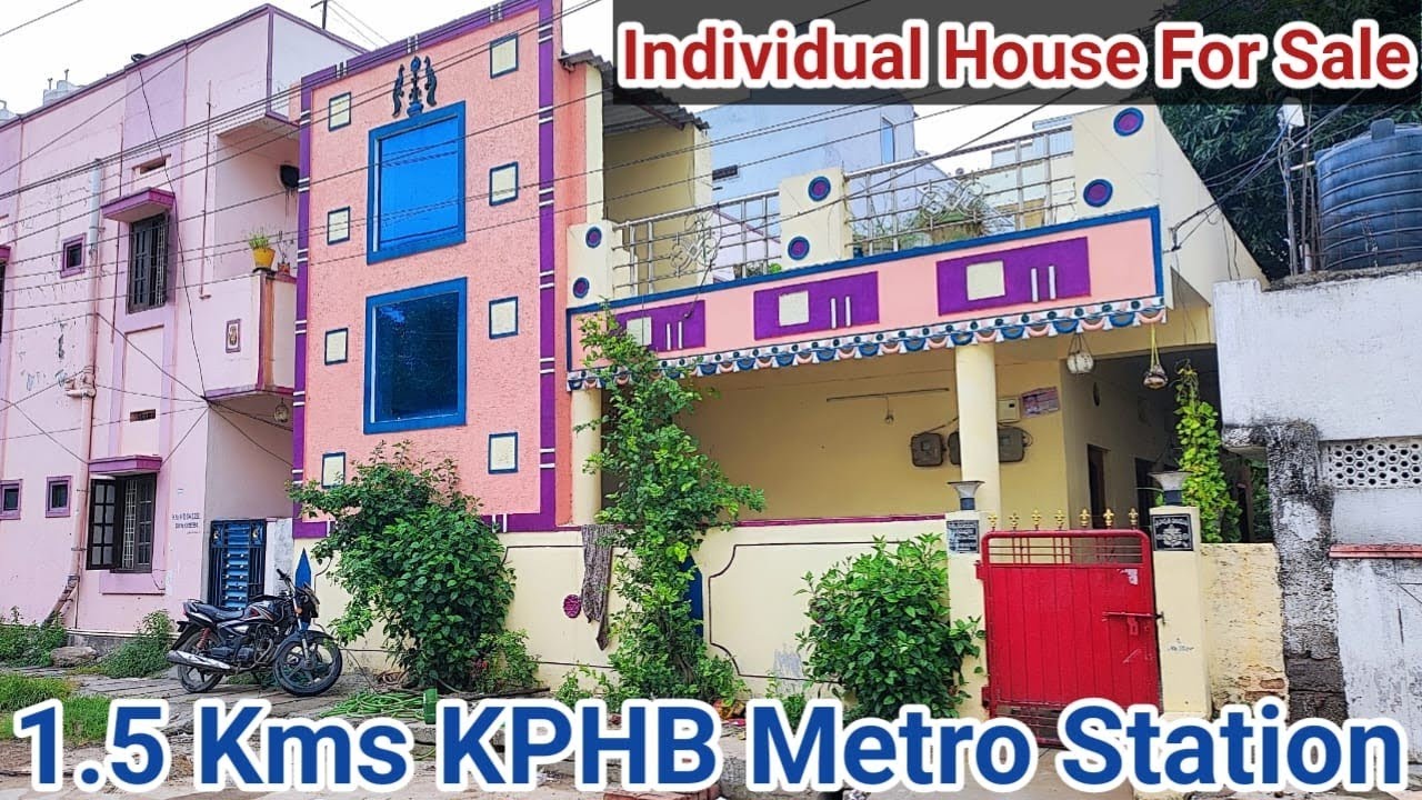 Low Budget Independent House For Sale In KPHB Metro Station 1.5 Kms || 1.30 CR Negotiable