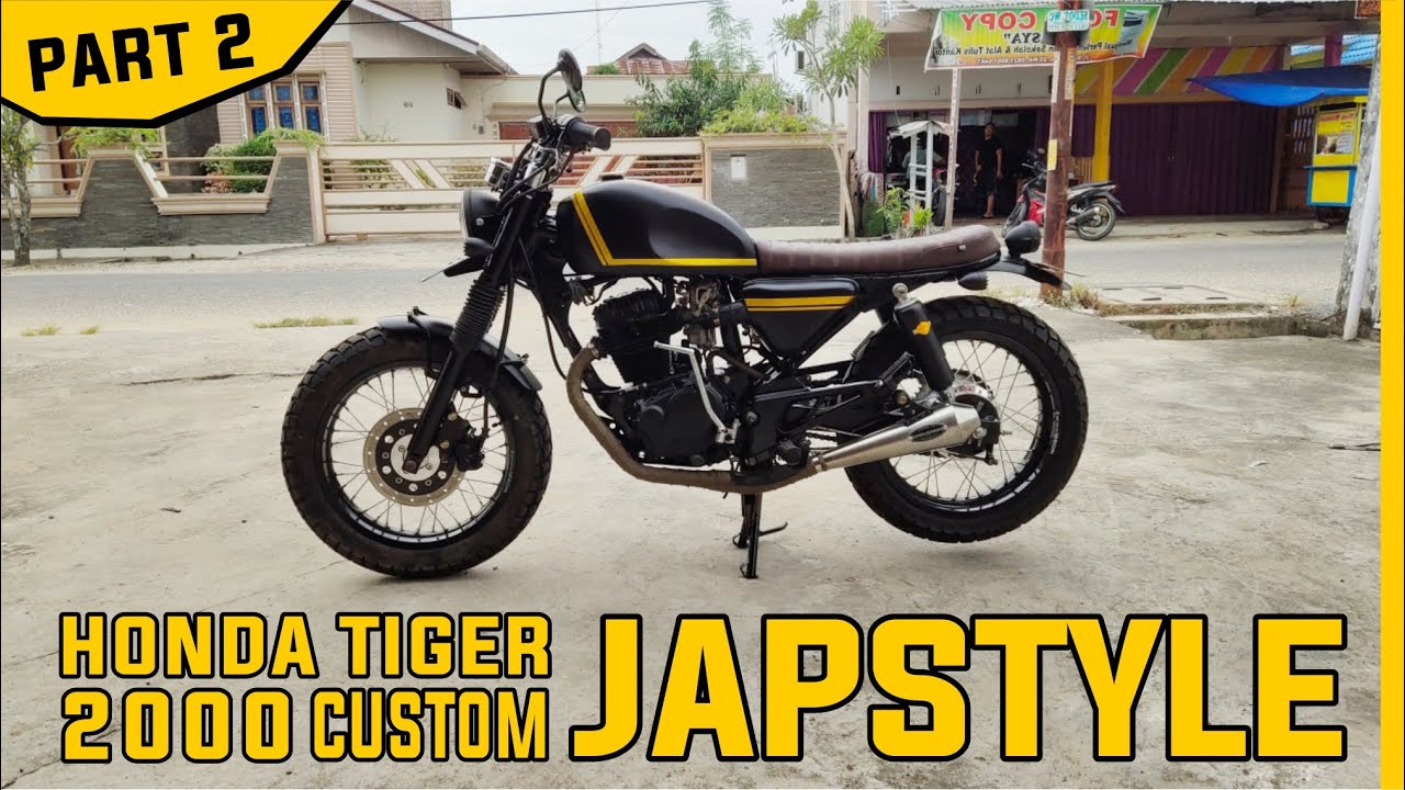 Honda Tiger Modifikasi Japstyle | Part 2