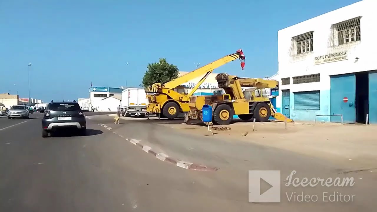 جولة داخل ميناء اكادير