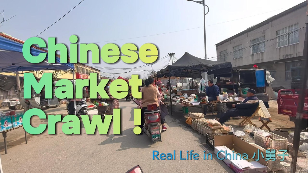 02 | Exploring a Rural Market in China | Real Life in the Countryside