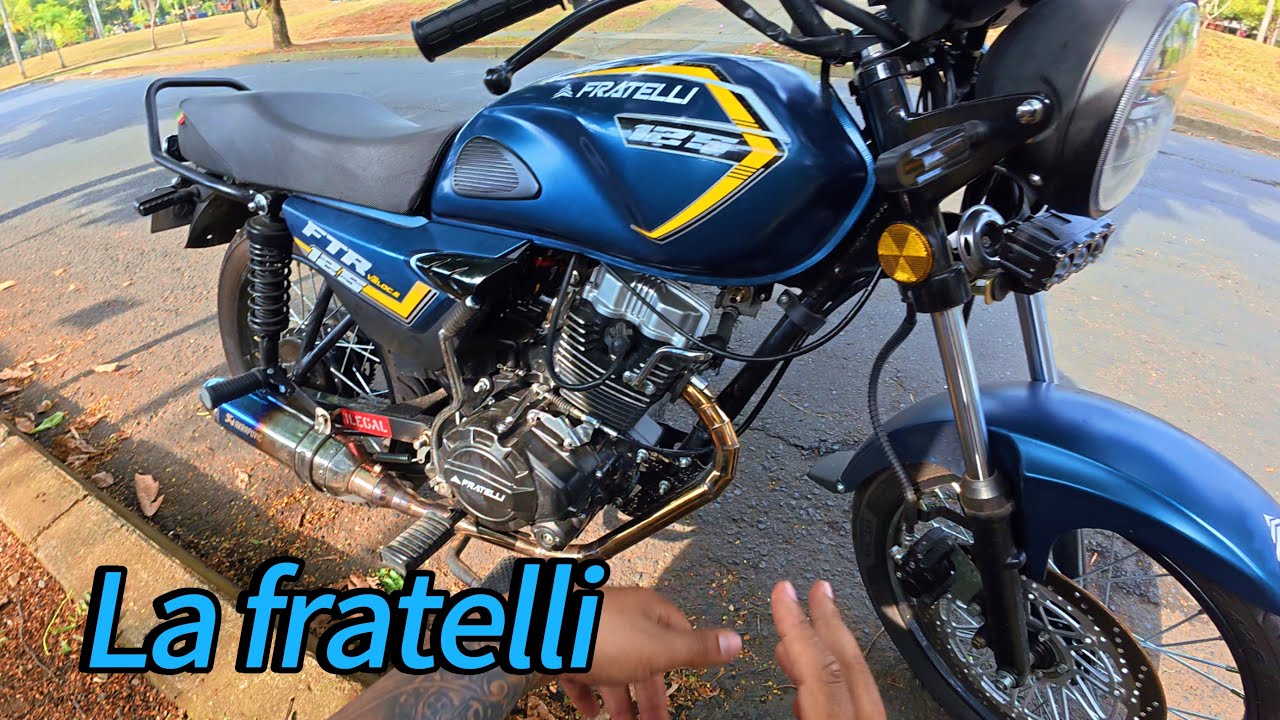 Que ha pasado con la FRATELLI FTR 125 🥶