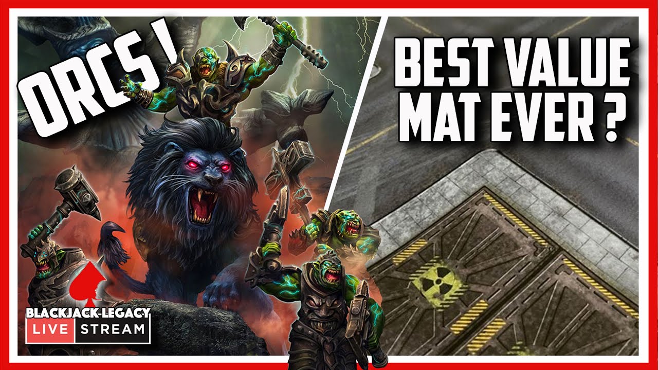 ORCS ORCS ORCS! Riftforged Orcs and the BEST VALUE Gaming Mat EVER? - Monday Night Live