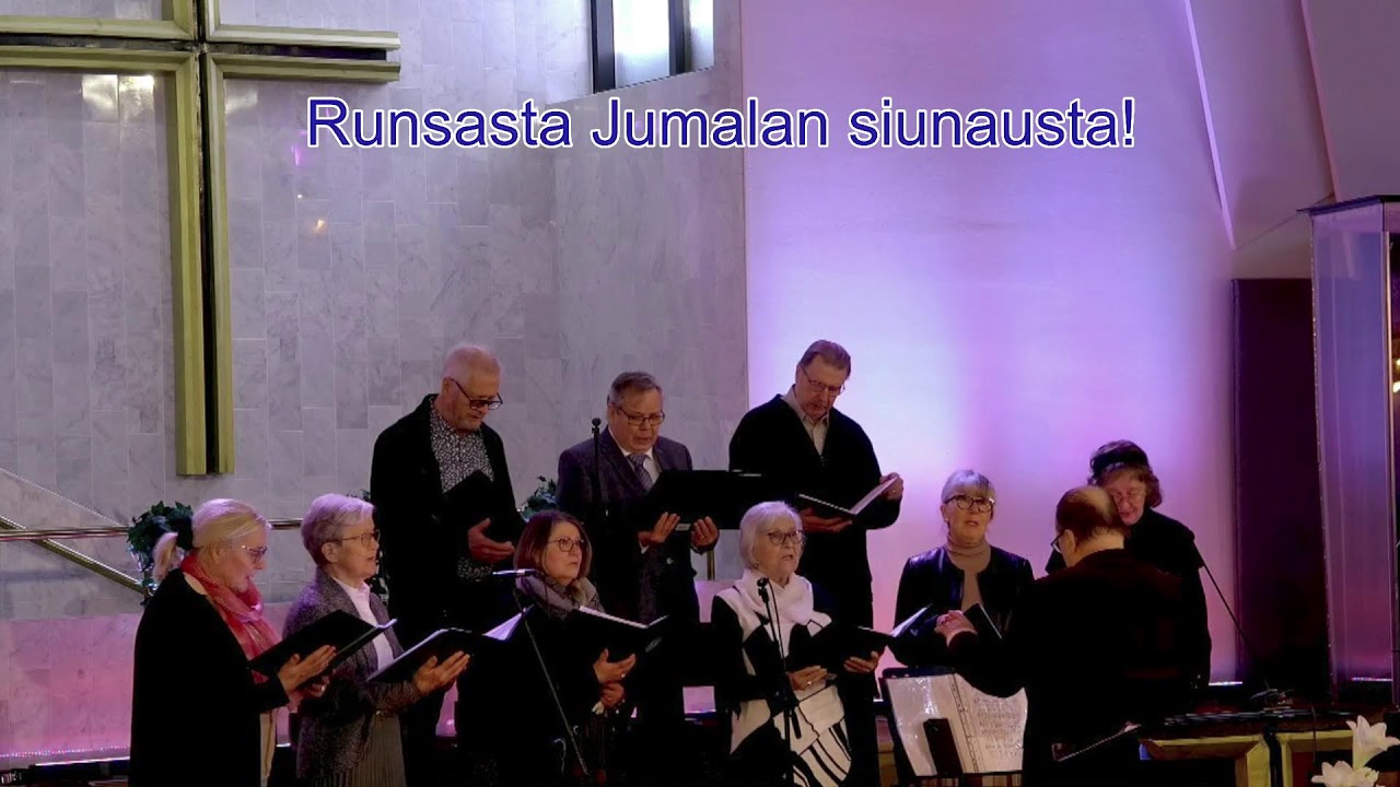 Sunnuntai 22.2.2026  11.00  Jumalanpalvelus - Petri Melander - Minna Reinikainen
