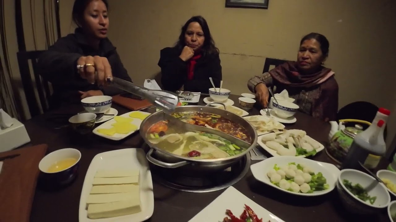 Hotpot in winter
