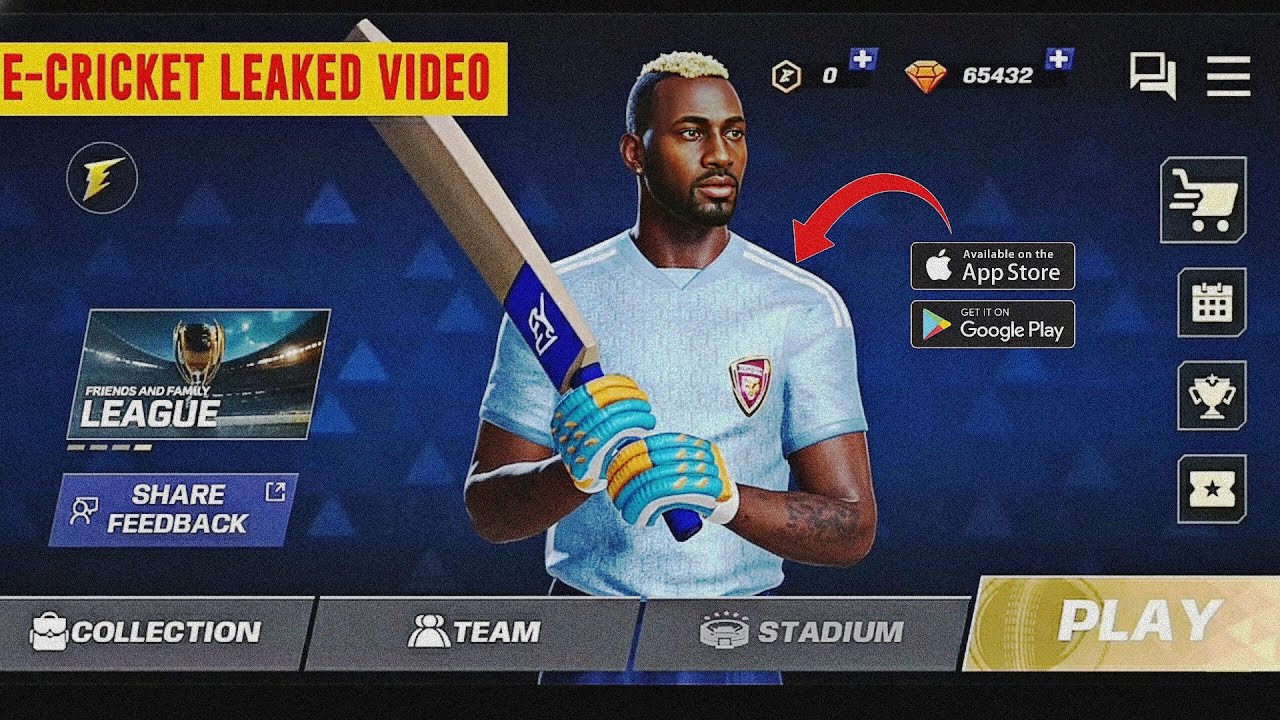 E Cricket - Leaked Gameplay Video Reveal 🔥| Early Access ✨
