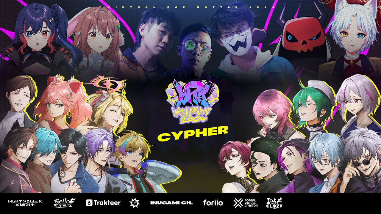 【#VRB2024】VIRTUAL RAP BATTLE 2024 - CYPHER