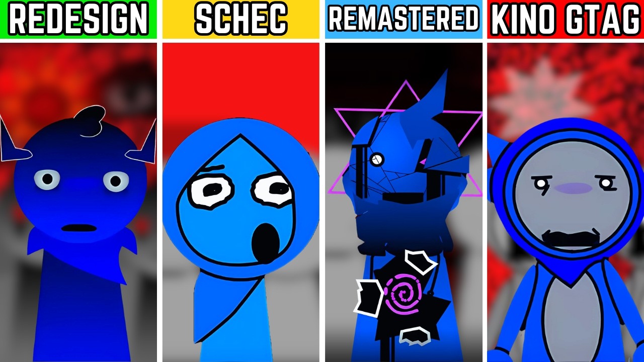 EVERY Monster From Incredibox SPRUNKED! All New Mod Versions Comparison