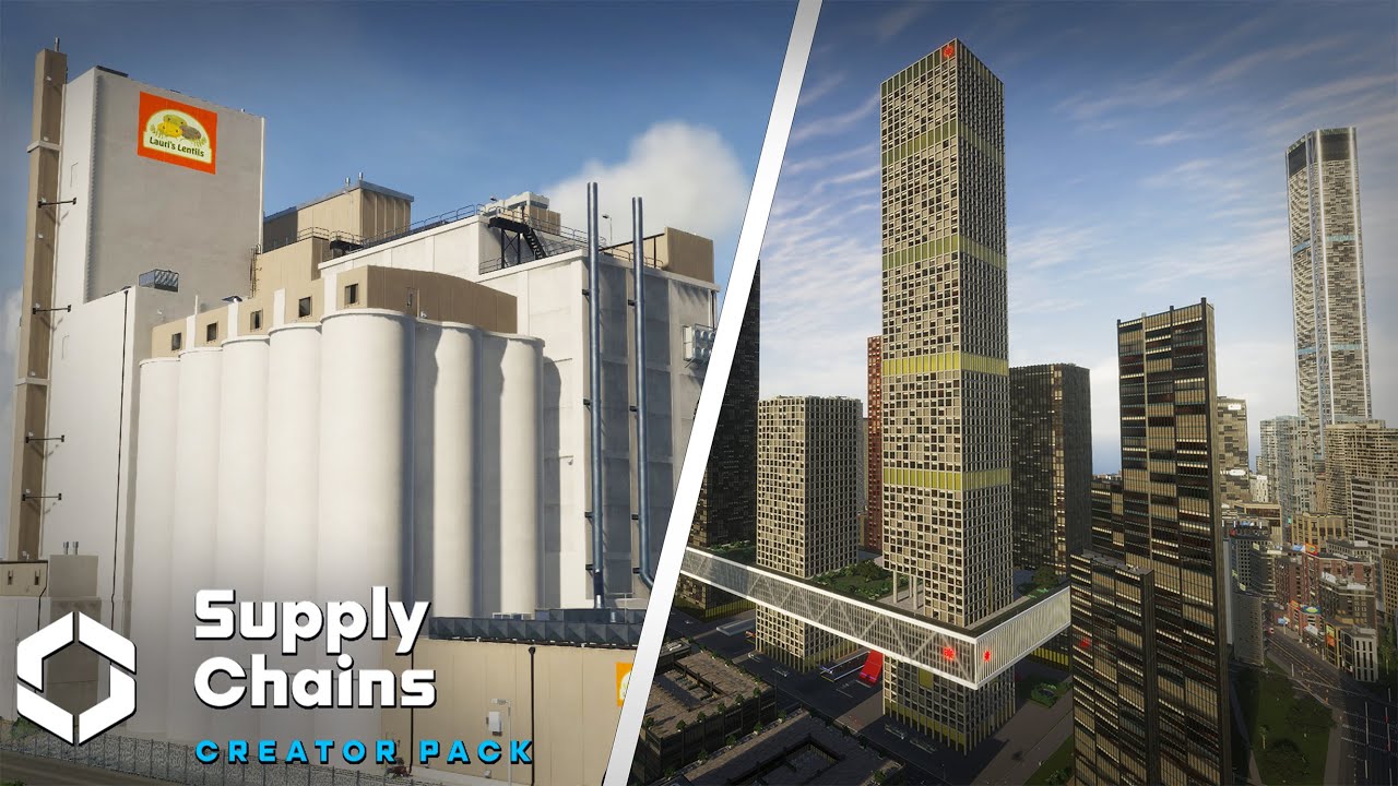 Небоскрёбы и КПК цепочки поставок — это безумно круто! | Cities Skylines II