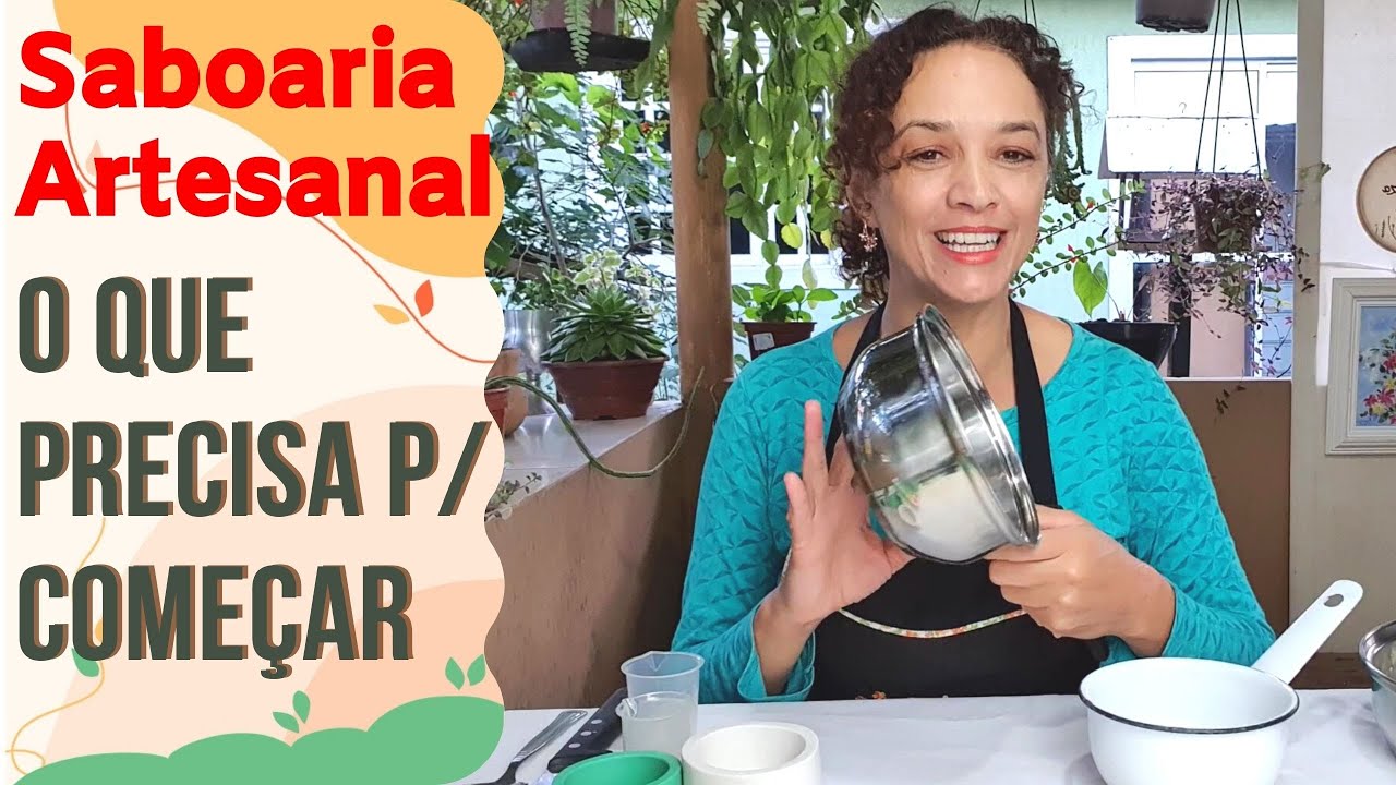 Kit Básico para Fazer Sabonete Artesanal