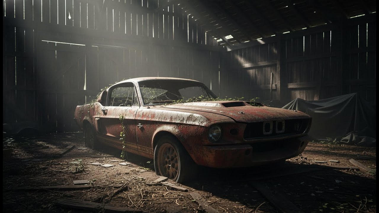 Restoring Dominic Toretto’s Abandoned Dodge Charger | Calm ASMR Car Restoration (No Talking)