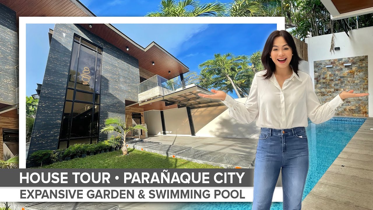House Tour 54 • Touring a  ₱35 Million Astonishing Brand New House with Swimming Pool • STEAL PRICE!