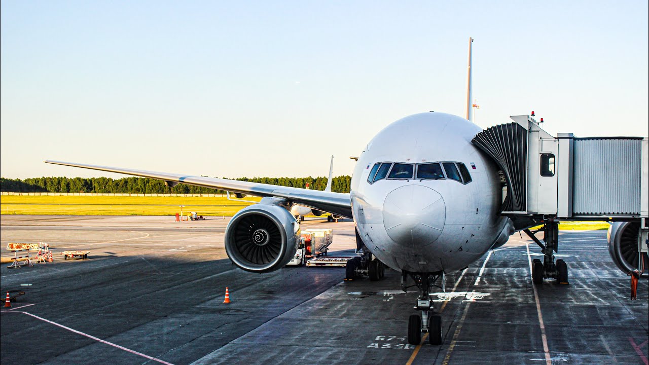 Boeing 777-200 а/к Nordwind | Рейс N4510 Тюмень - Сочи