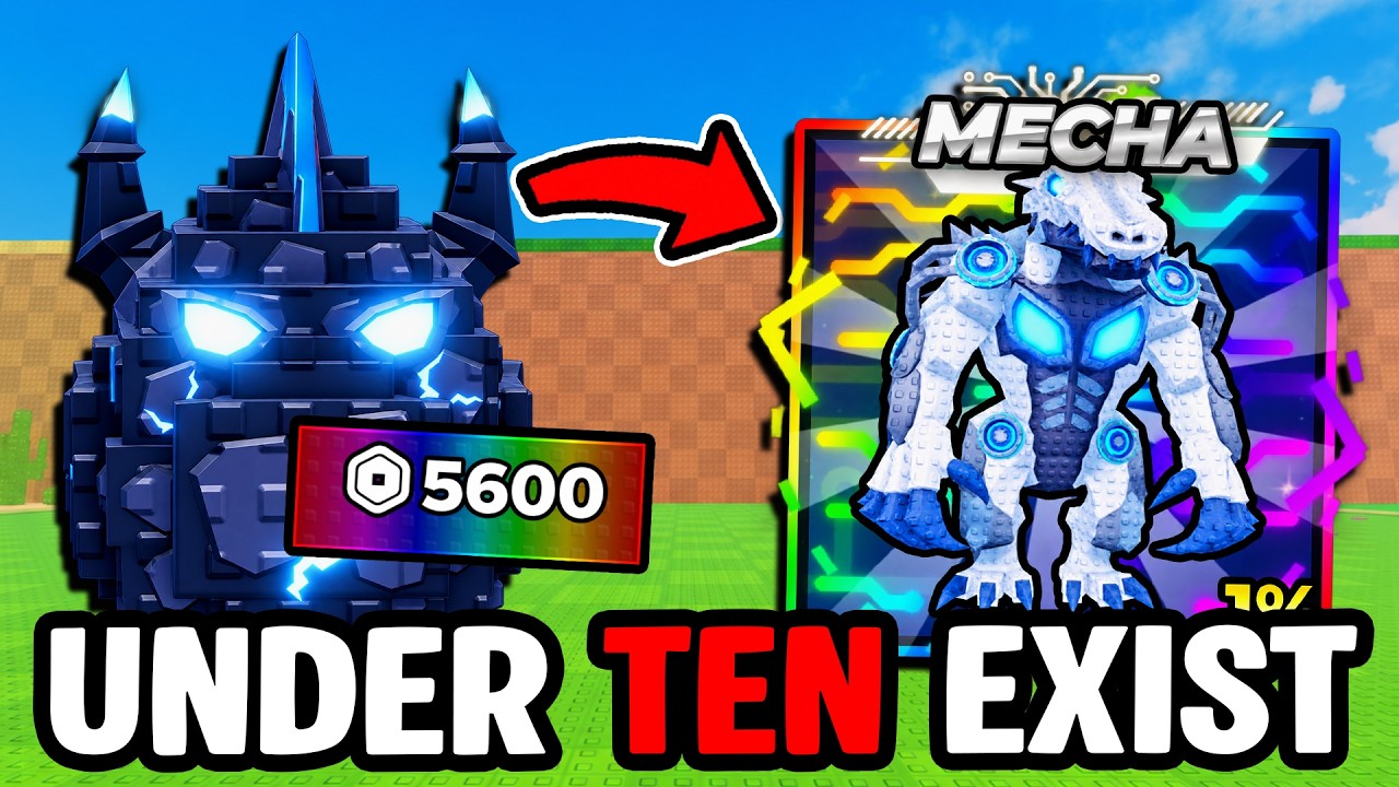OPENING 100 NEW MONSTER EGGS for 1% MECHA RE-ROLL in Steal an Egg!