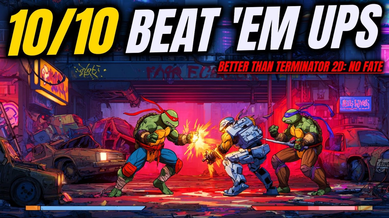 13 Must-Play Beat 'Em Ups That Are Even Better Than Terminator 2D: No Fate (2025) - Explored