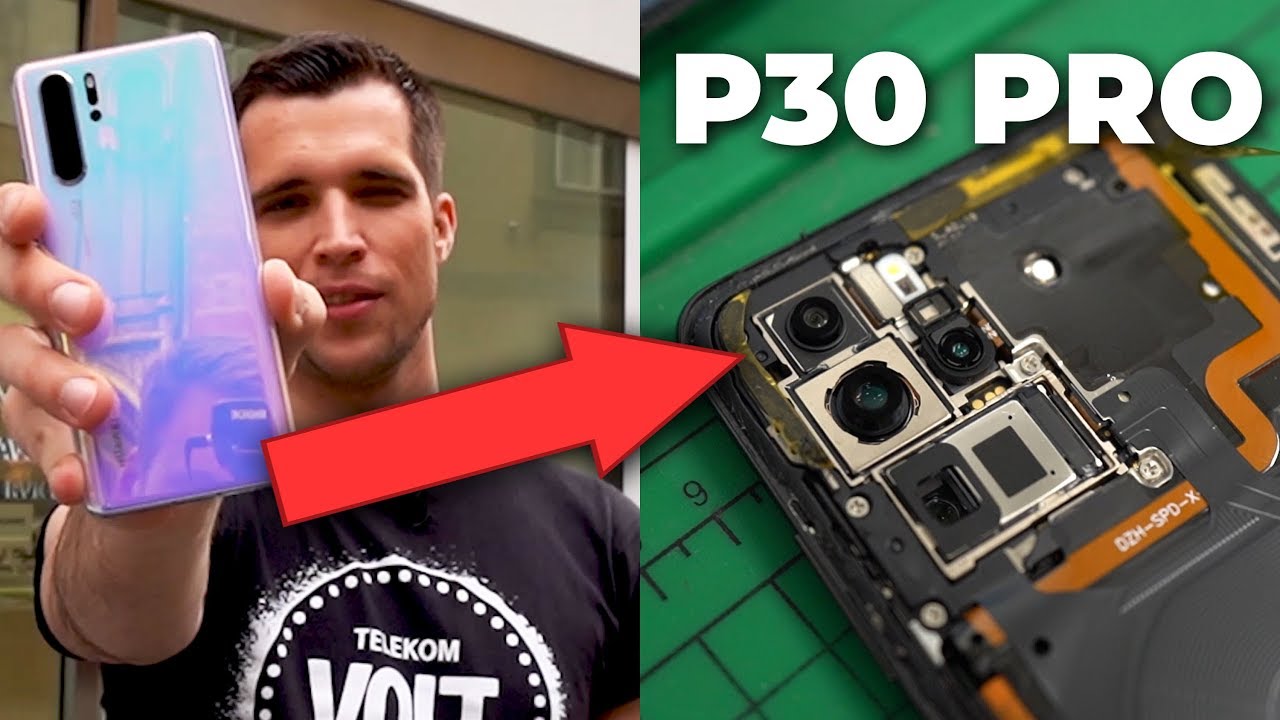 Huawei P30 Pro Teardown - The REAL Leica Quad Camera !