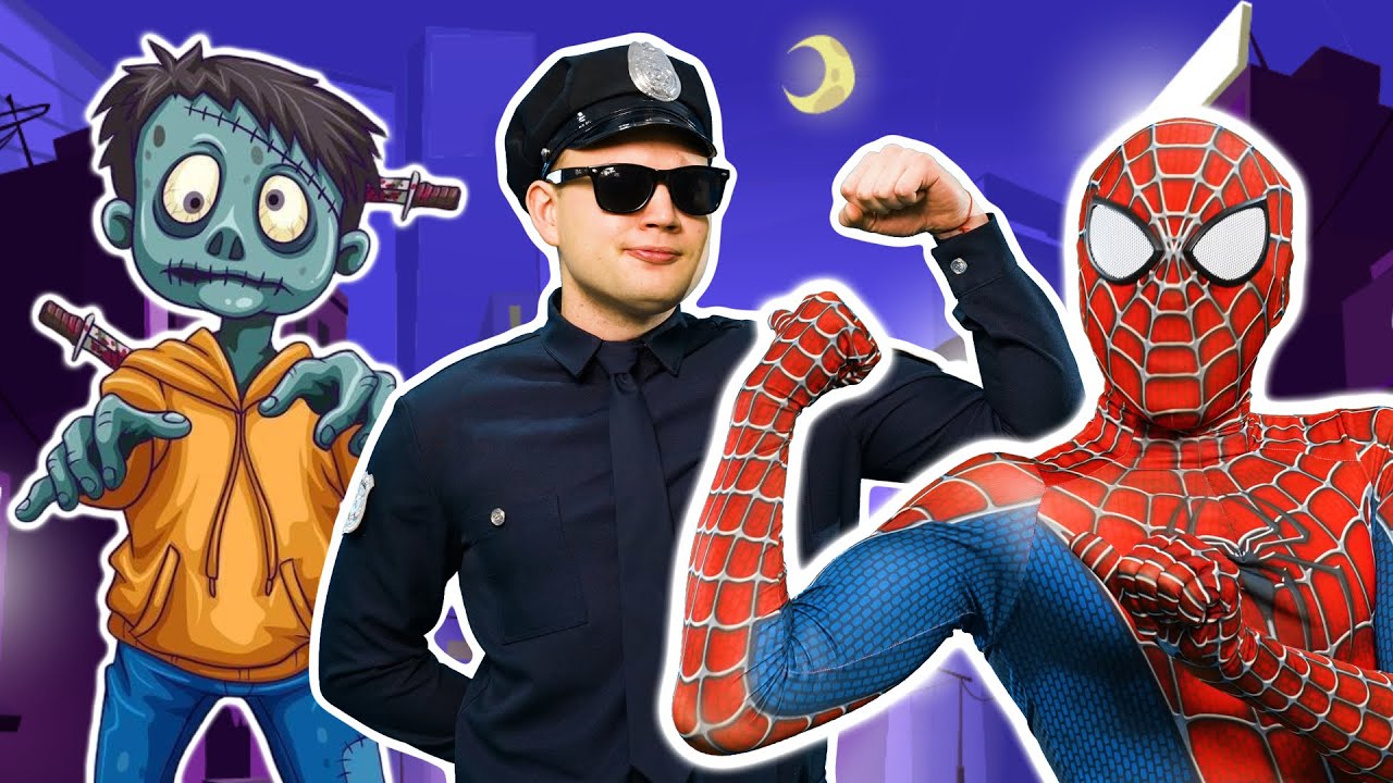 Zombie and Superheroes and Police Rhymes + More Kids Songs and Nursery Rhymes