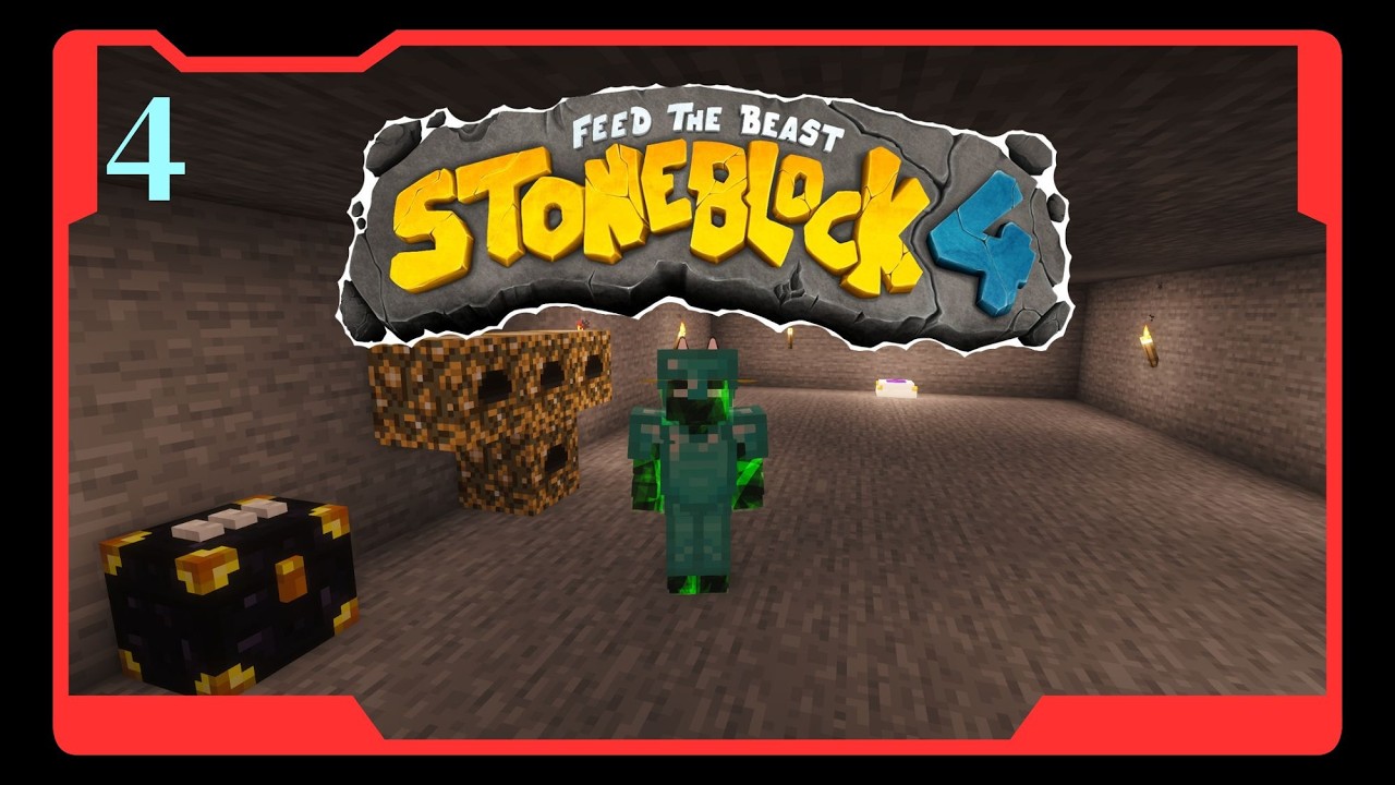 Stoneblock 4 - EP 4  Matter Replication!