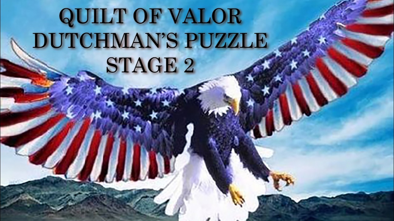 Quilt Of Valor - Dutchman's Puzzle - @QuiltOfValor 