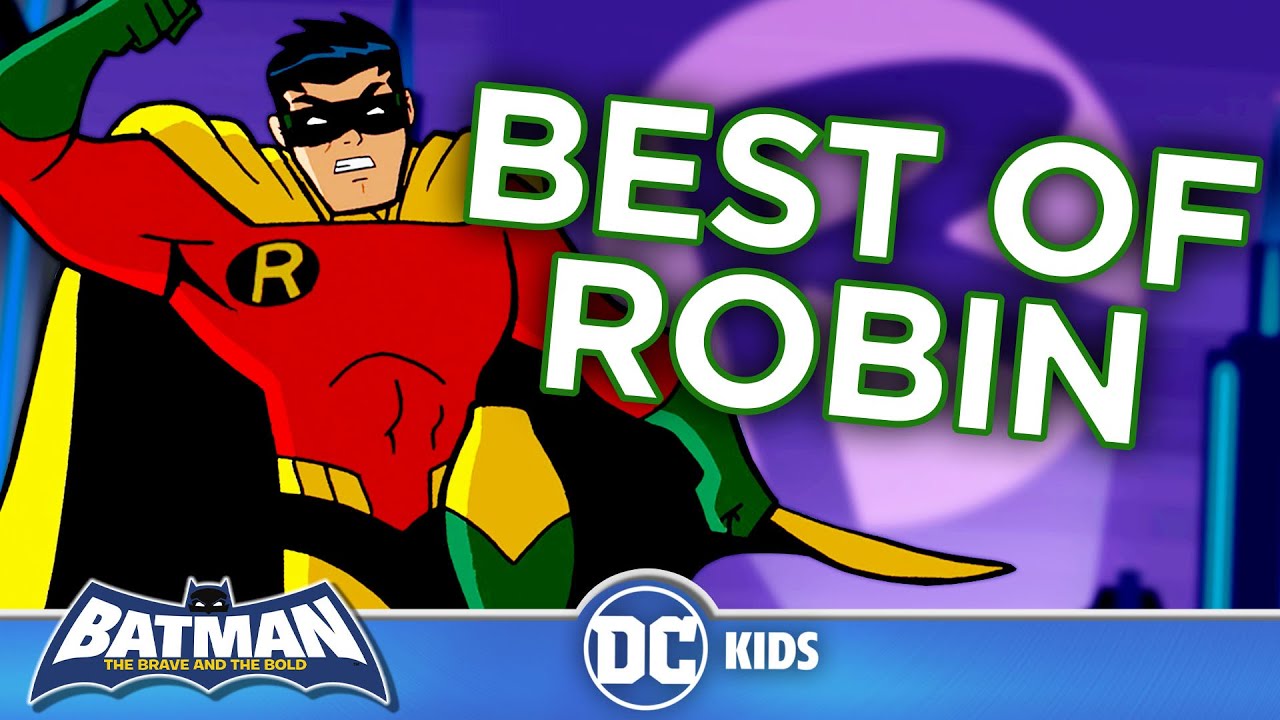 Robin's BEST Scenes! | #Batman The Brave and the Bold | @dckids
