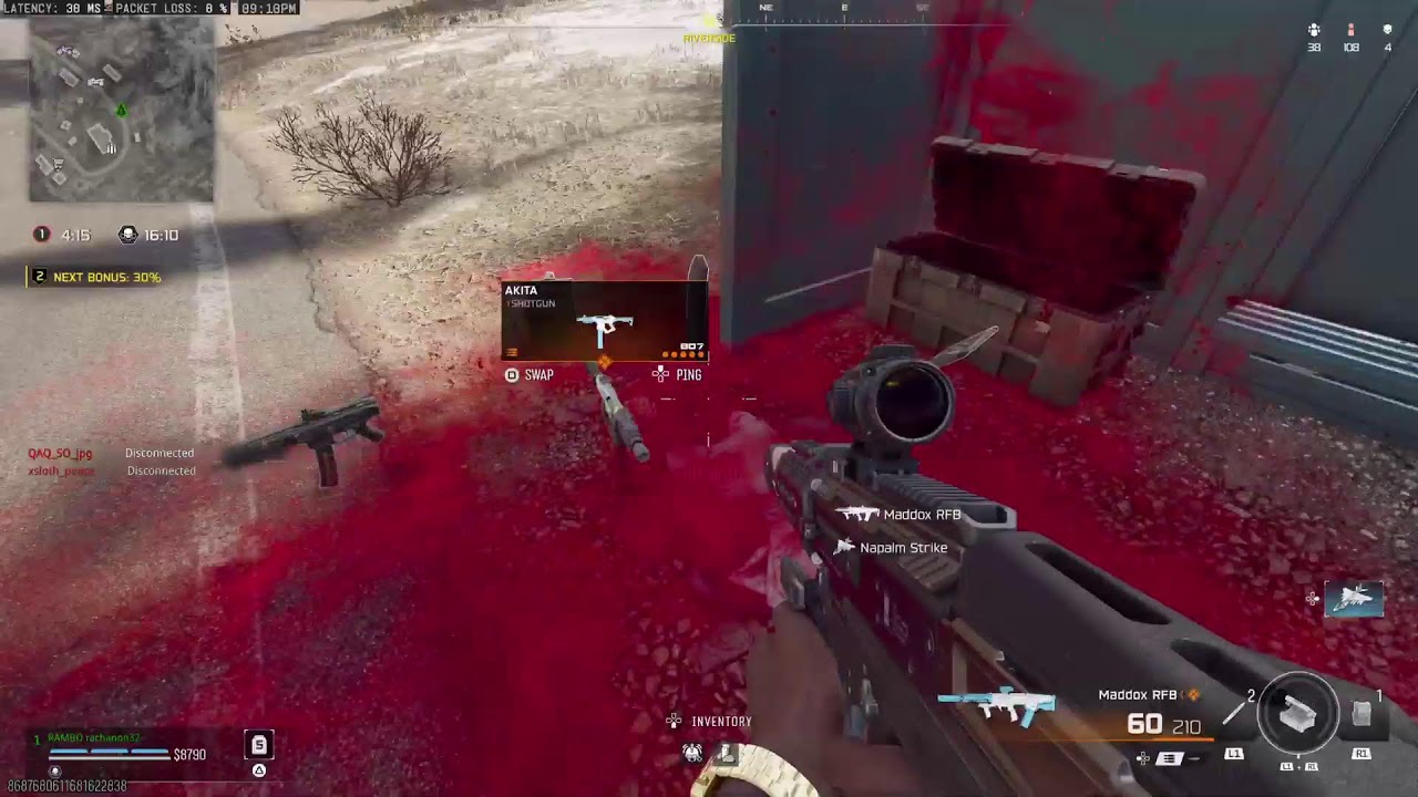 warzone2 PS5 PRO ชนะ476/1000 เป้าหมาย 1000 แชมป์