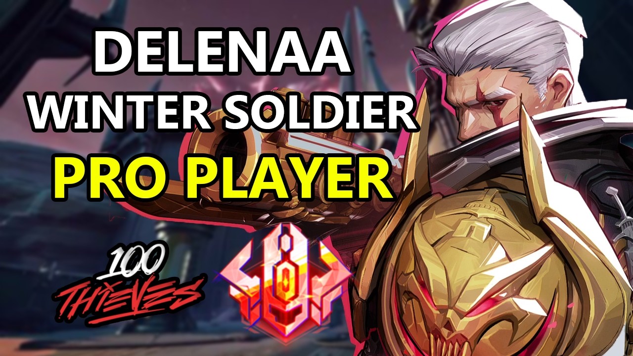 100 Thieves Pro Player Winter Soldier POV delenaa - Marvel Rivals POV