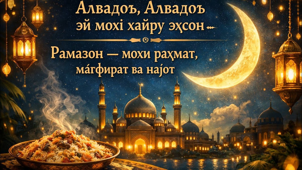 Алвадоъ эй моҳи хайру эҳсон
