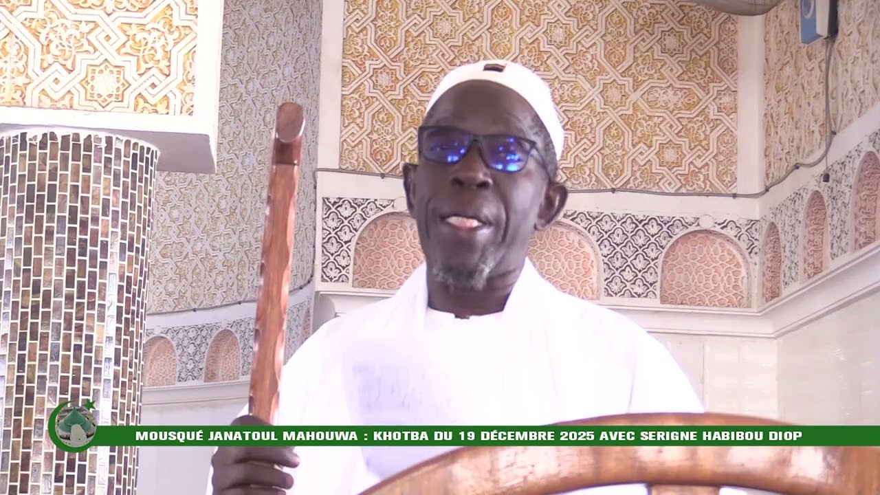 Mosquée Janatoul Mahwa : Xutba du 19 Décembre 2025 avec Serigne Habibou Diop