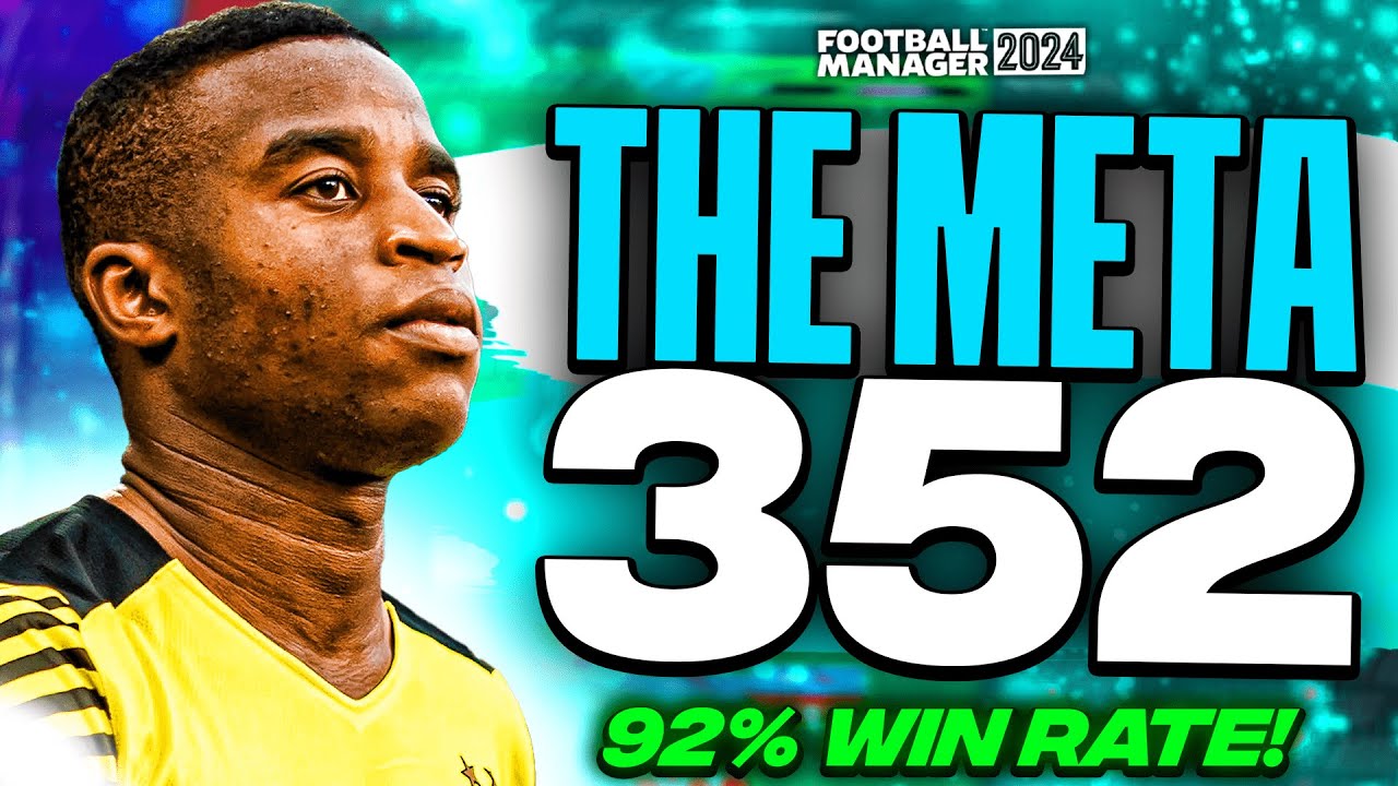 Сломанная тактика FM24 Meta 3-5-2 (92% побед)! | Лучшая тактика FM24