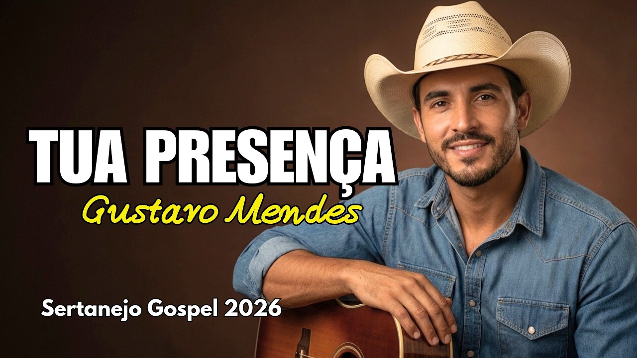 GUSTAVO MENDES | TUA PRESENÇA É O MEU LUGAR  - Hino de louvor e adoração (estilo Sertanejo)