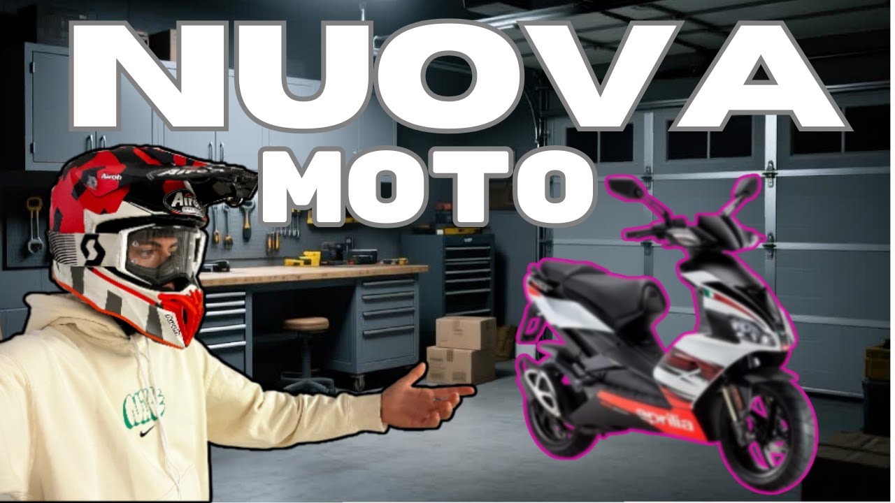 НОВЫЙ МОТОЦИКЛ!! APRILIA SR 50 🔥