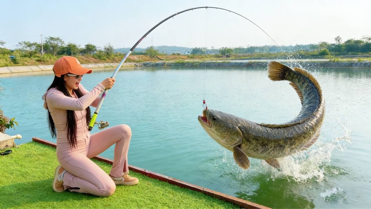 美女拿頭大牛換釣費，老闆眼睛放光說啥都要達成協議！釣到最後竟然賠了夫人又折兵！【女釣友微微  】