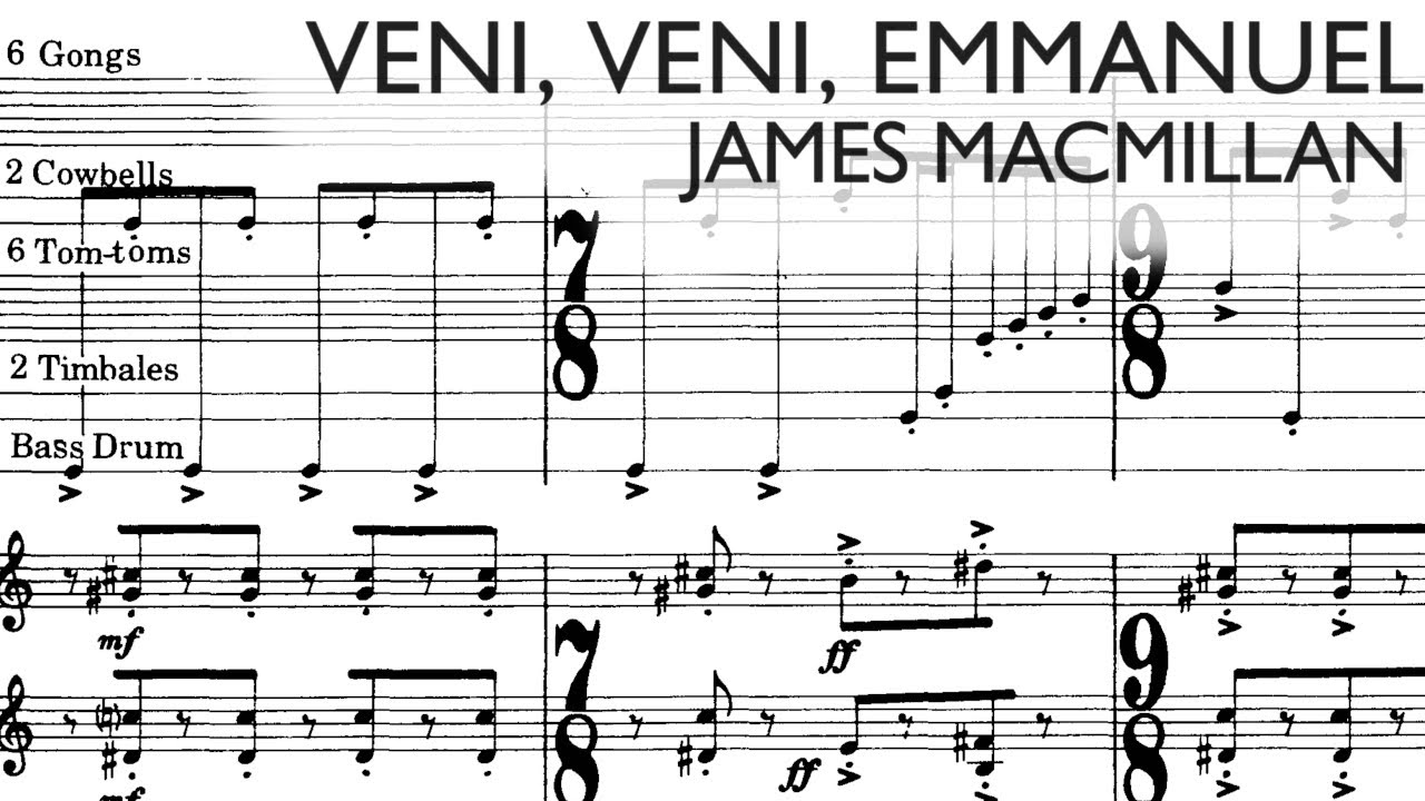 James MacMillan - Percussion Concerto 