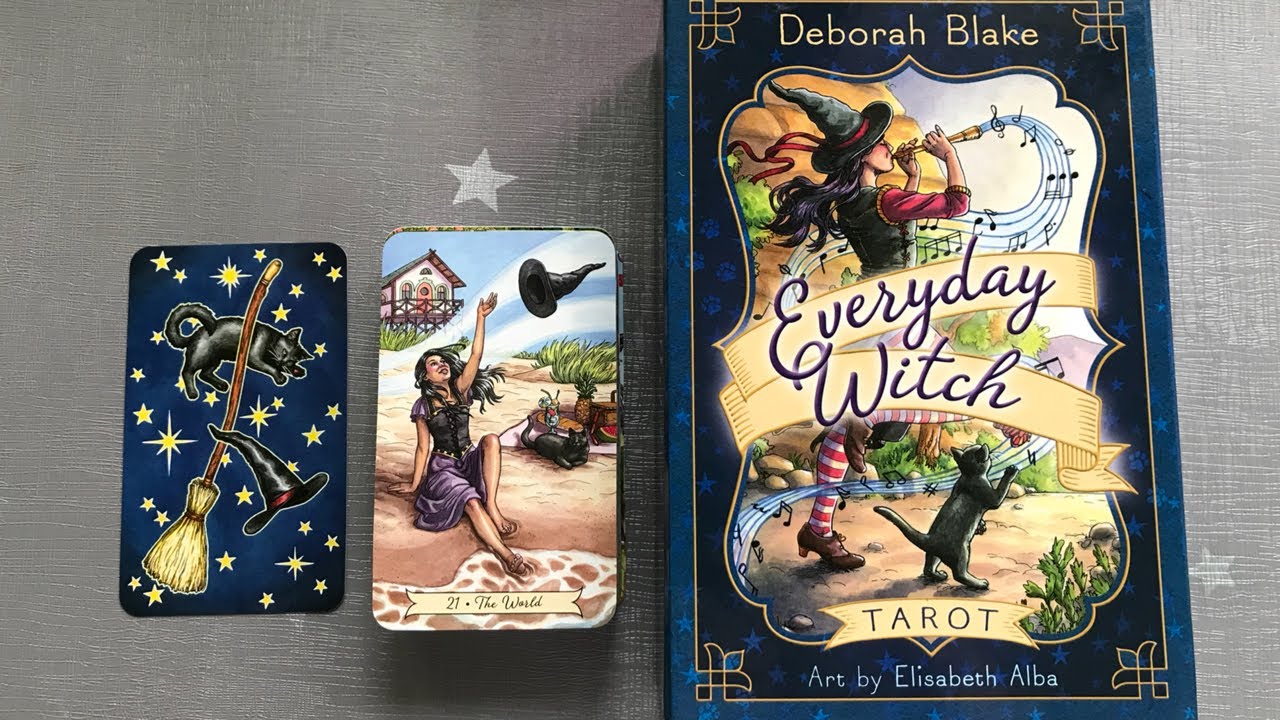 Everyday Witch Tarot by Deborah Blake | Tarot Deck for Beginners | Teacup Tarot