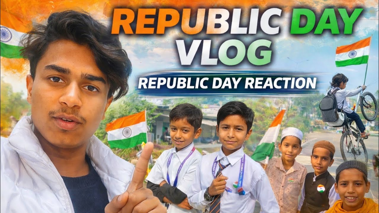 Happy Republic Day🇮🇳republic day moto vlog 