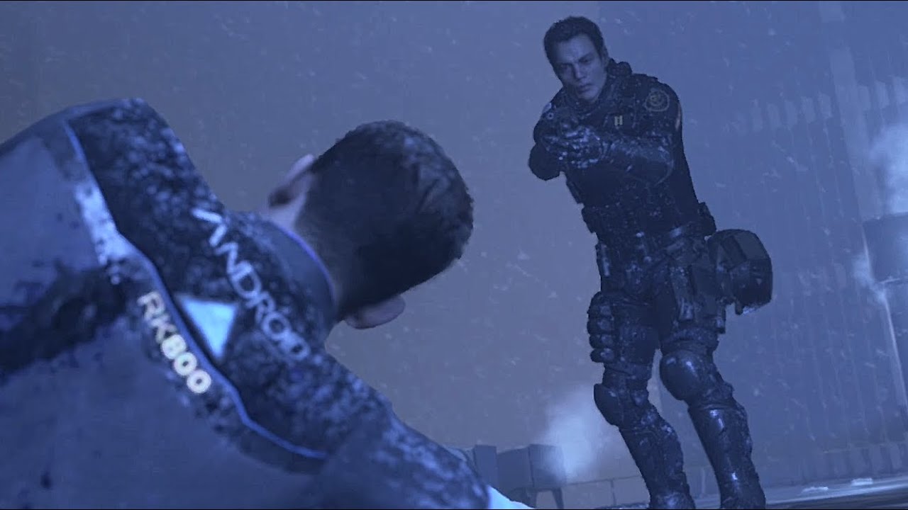 Connor Vs Allen - All QTE Outcomes - Detroit: Become Human (PC)