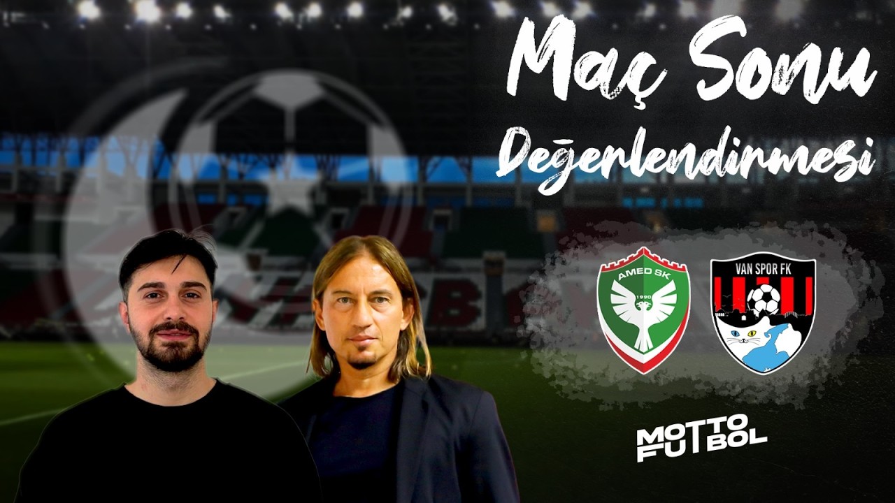 Amedspor - Vanspor FK Maç Sonu Değerlendirmesi