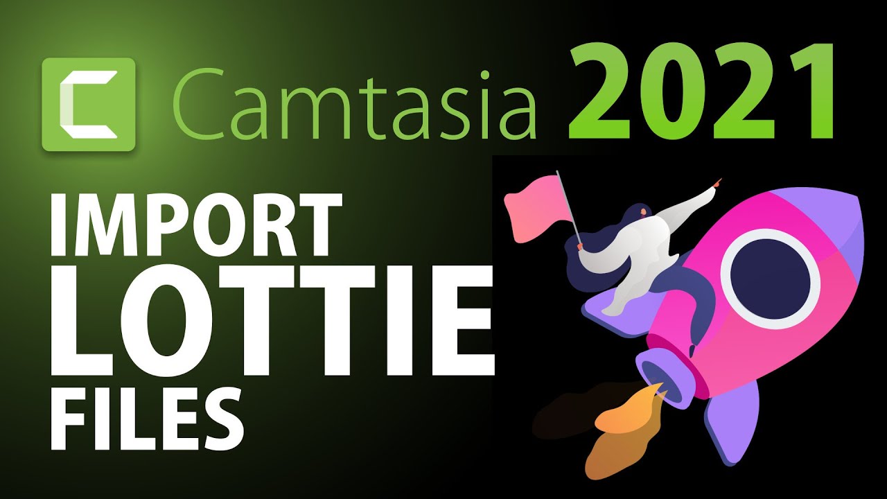 LOTTIE file animation support in Camtasia | NEW FEATURE