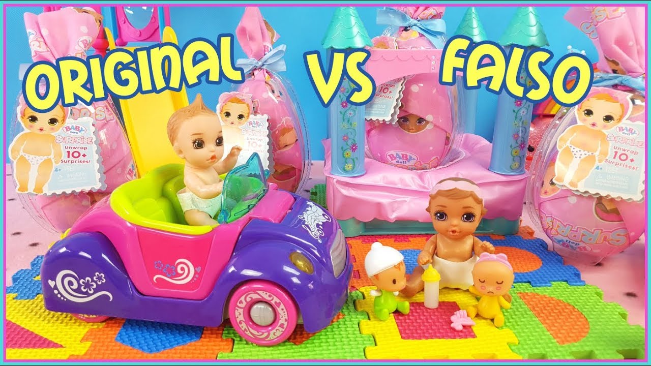 Baby Born Surprise  Verdadero vs Falso. Mira las diferencias que hay entre los dos!!!!