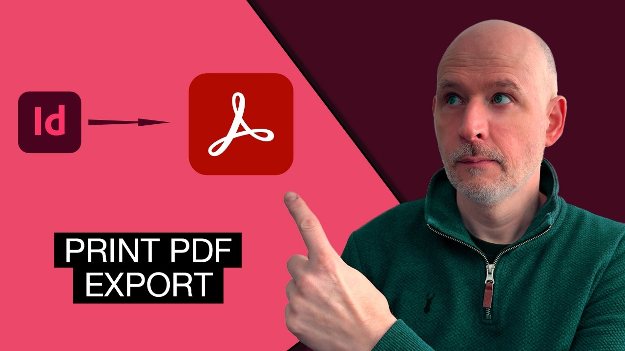 How to Export a Print PDF in InDesign | EASY Tutorial
