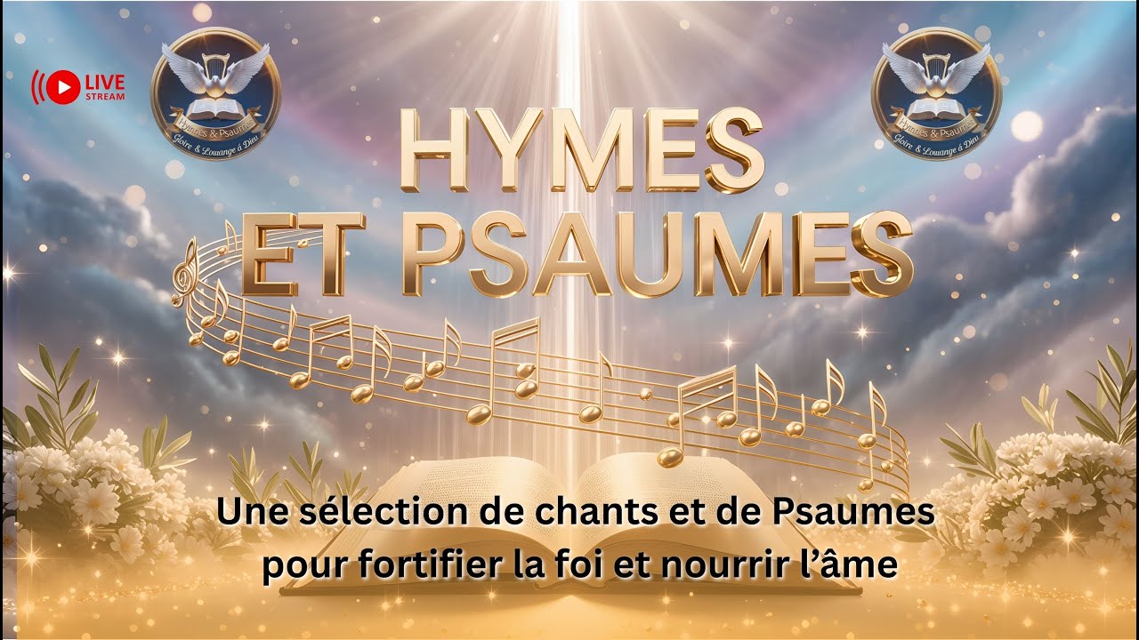 HYMNES ET PSAUMES .Une s&eacute;lection de chants et de Psaumes pour fortifier la foi et nourrir l&rsquo;&acirc;me.