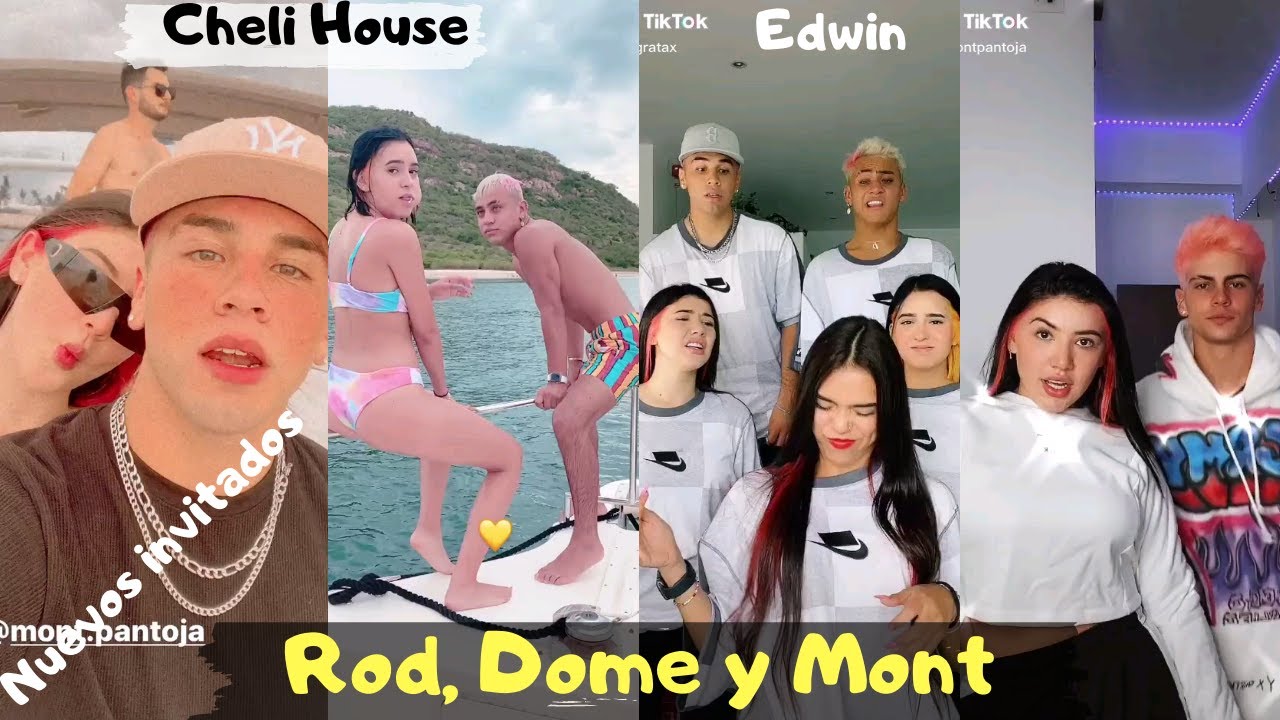 👑Domelipa, Mont, Rod Contreras y Edwin👑✨#Chelihouse ✨ Agosto 2020
