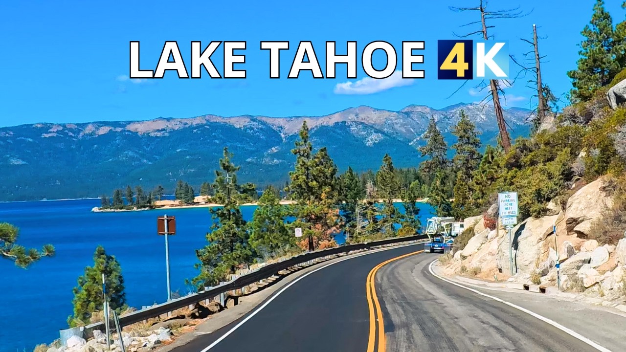 Lake Tahoe 2025 | Nevada Mountains in Peak Fall Color 4K | Scenic Drive