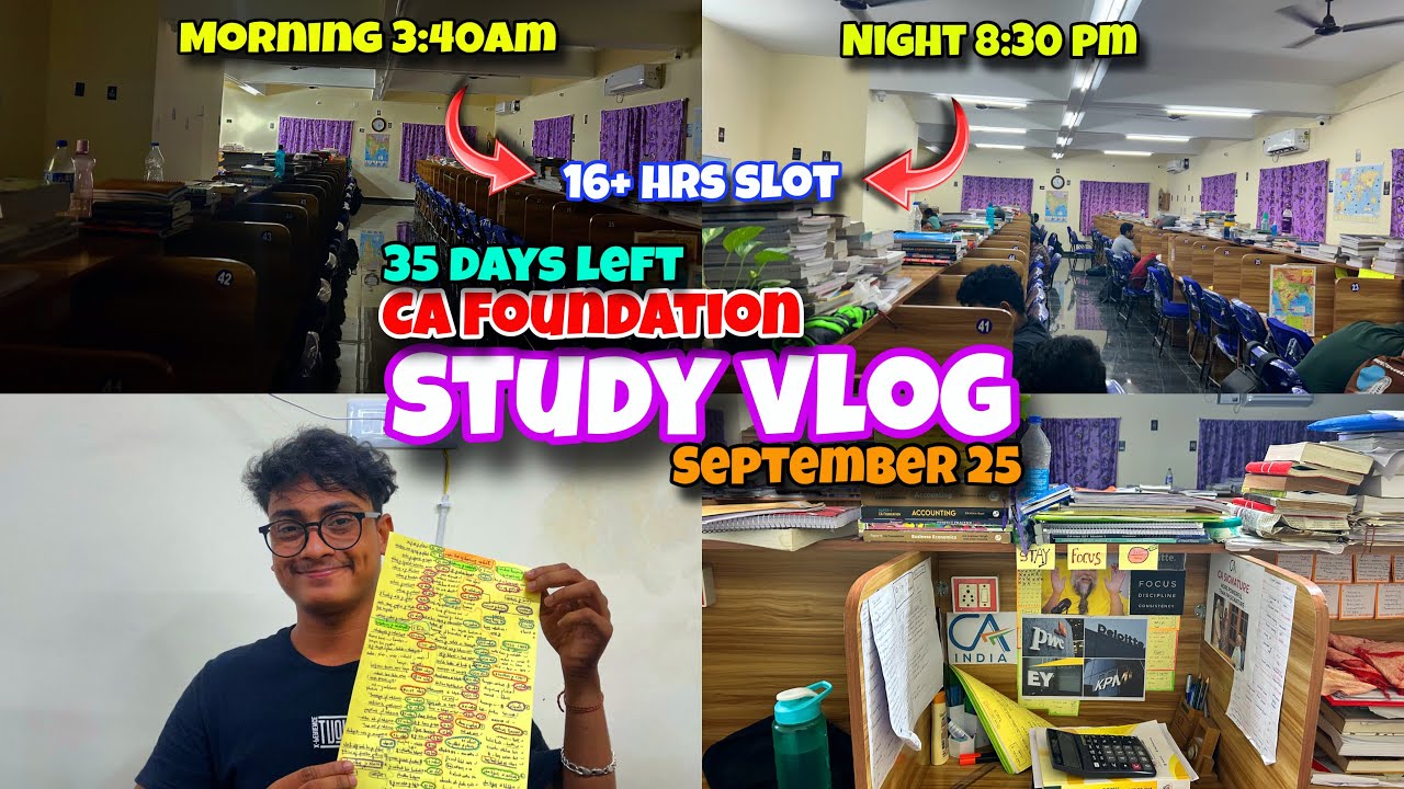 ✅&rdquo;35-Days Left for CA Foundation &ndash; My Full Preparation Plan 📅&rdquo;/ca Foundation vlog /ca foundation/