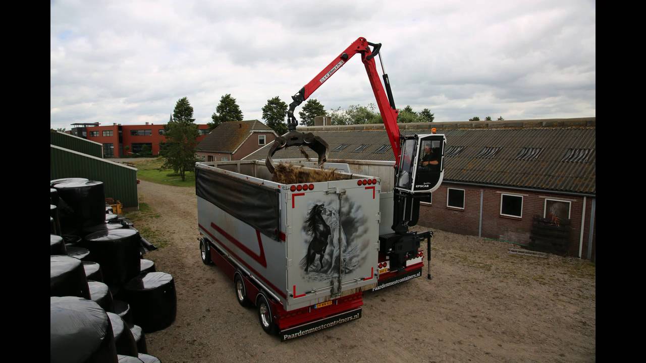 Verschillende Mestcontainers