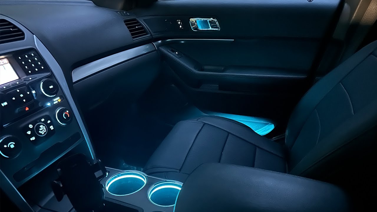 How to Install Interior Ambient Lighting on 11-15 Ford Explorer and 13-19 Police Interceptor Utility